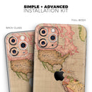 western world over - Protective Skin Wrap & Decal – Compatible with iPhone SE to iPhone 17 Pro Max (All Models)