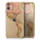 western world over - Protective Skin Wrap & Decal – Compatible with iPhone SE to iPhone 17 Pro Max (All Models)