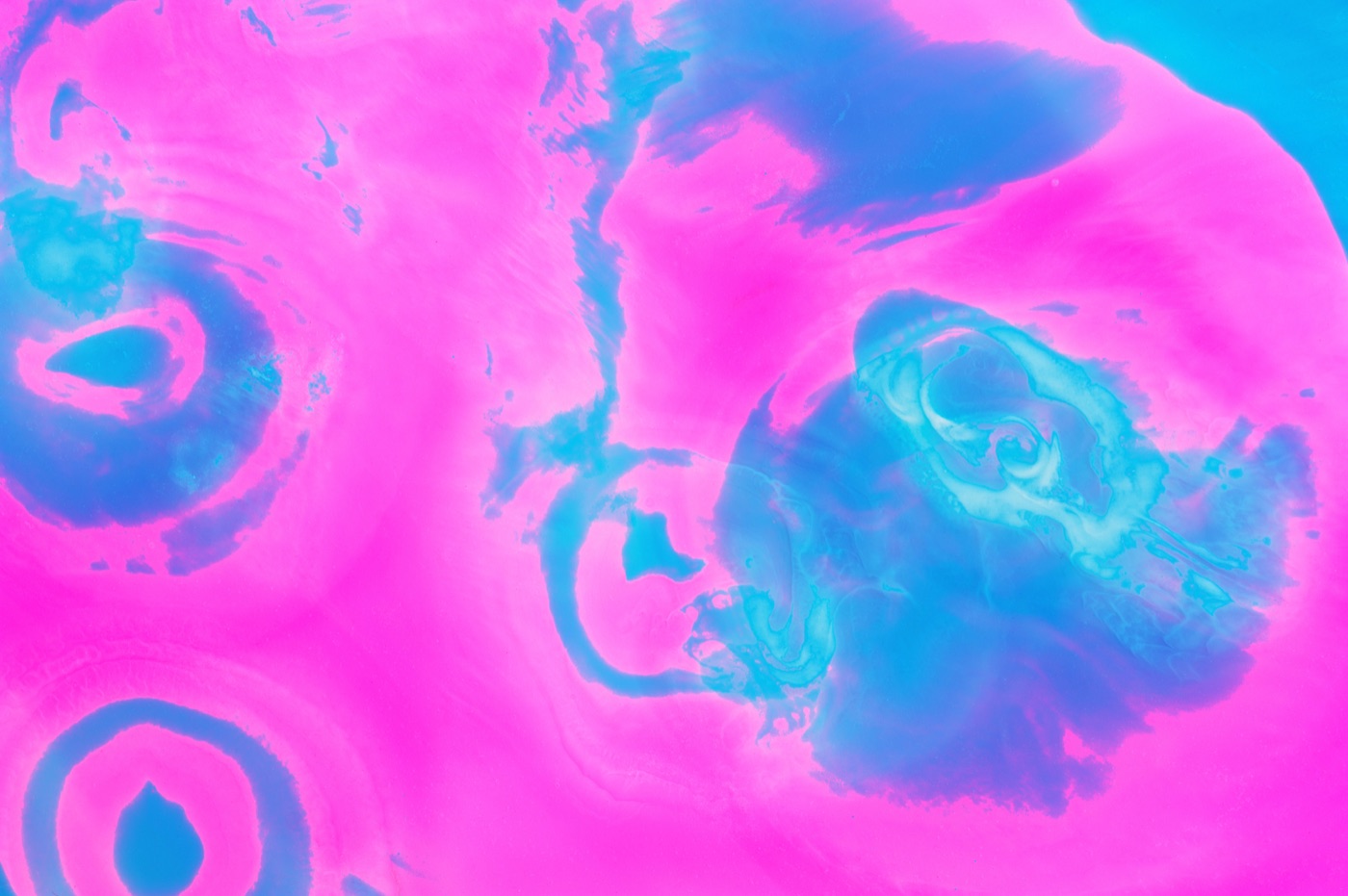 Vivid Iridescent Swirl — psychedelic Kindle skin