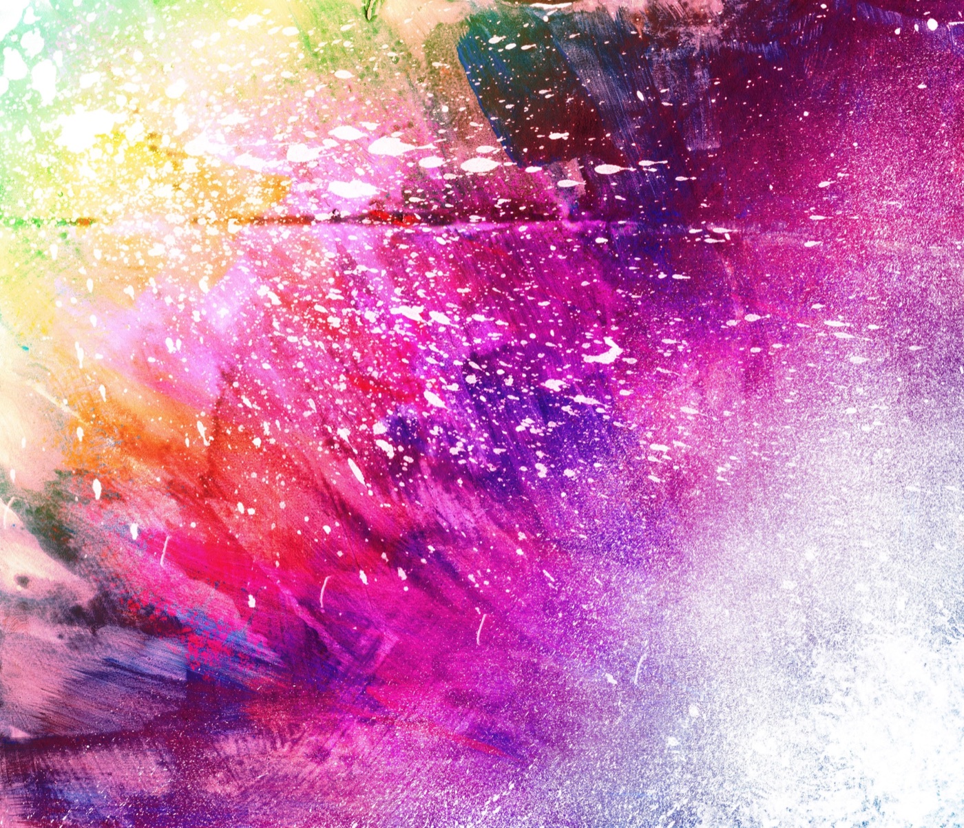 Neon Paint Explosion — psychedelic Nintendo Switch skin