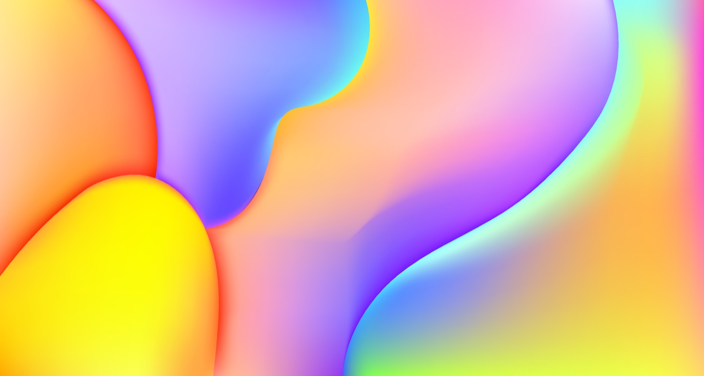 Neon Wave Abstract — gradient Samsung Galaxy skin