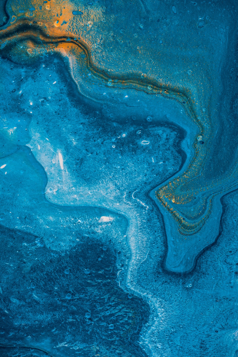 Abstract Oiled Marble — marble MacBook skin