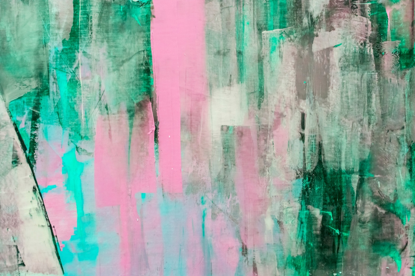 Abstract Pink Teal — teal Kindle skin