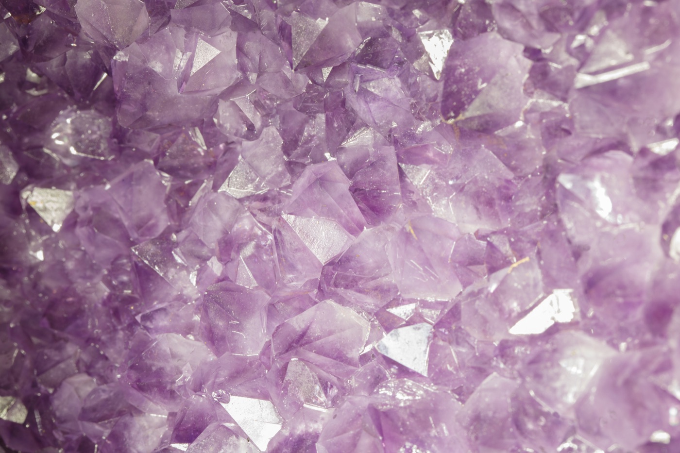 Amethyst Quartz Crystal — maximalist Nintendo Switch skin