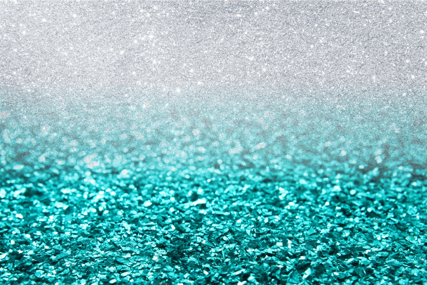Teal Silver Glimmer — gradient iPad skin