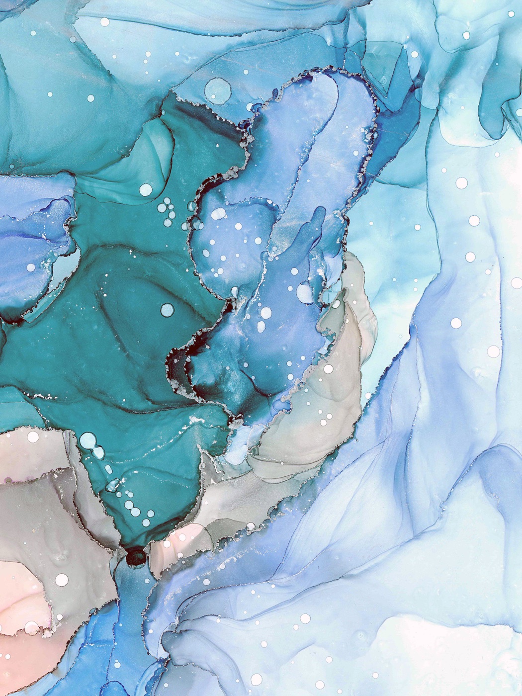 Aqua Marble Mix — abstract paint Xbox skin