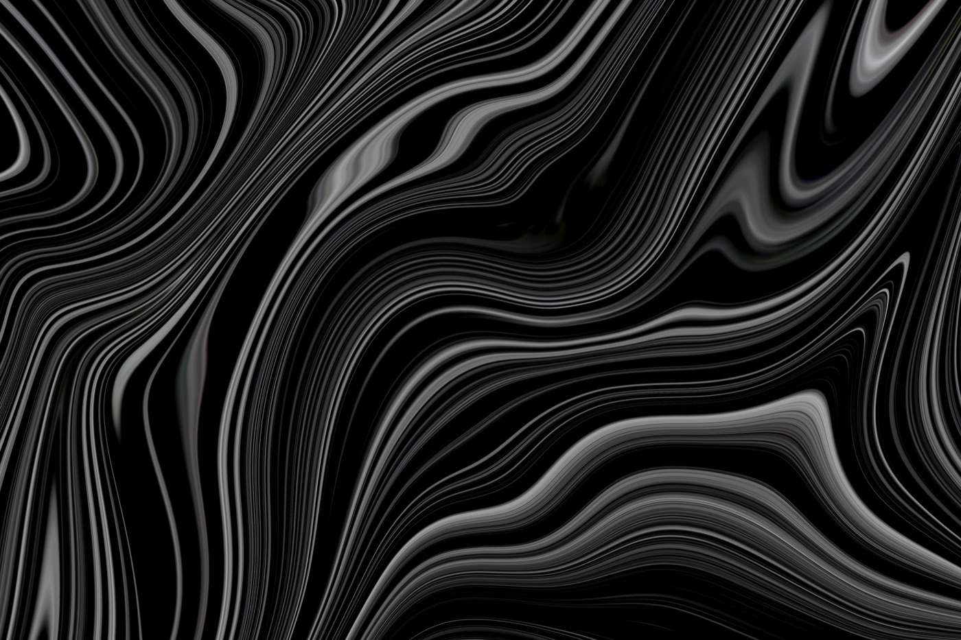 Midnight Marble Flow — minimalist MacBook skin