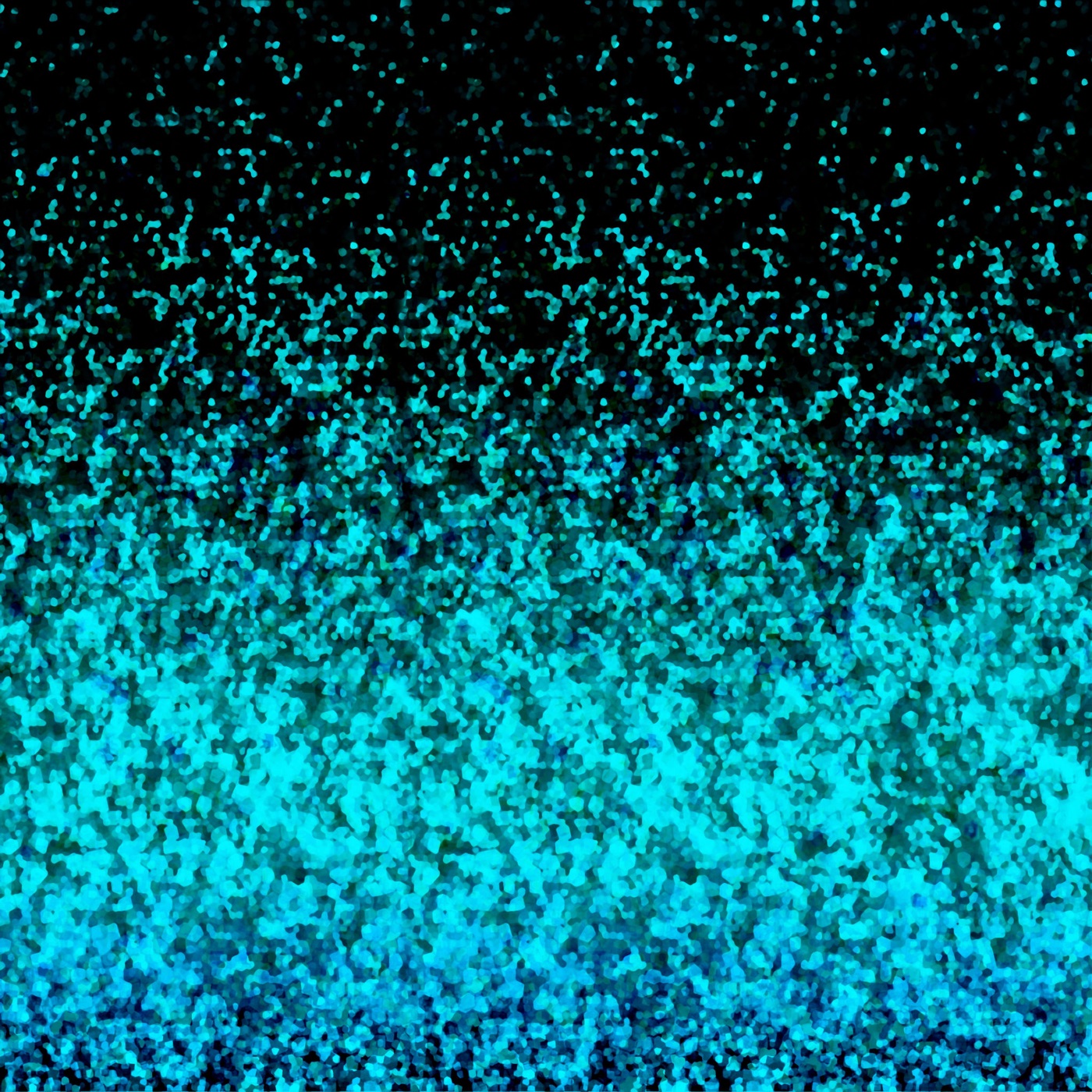 Turquoise Sparkle Fade — turquoise Kindle skin