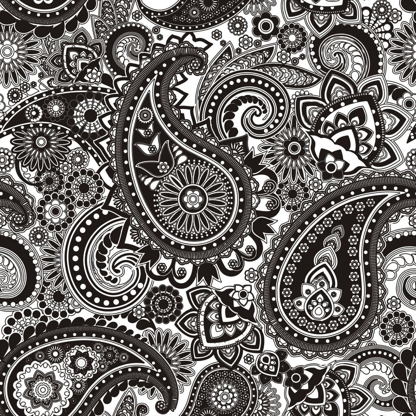 Boho Paisley Swirls — boho iPad skin