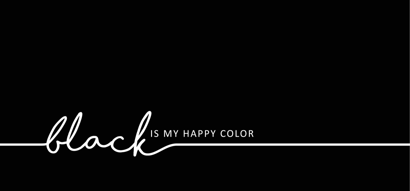Black Is Happy — white Kindle skin
