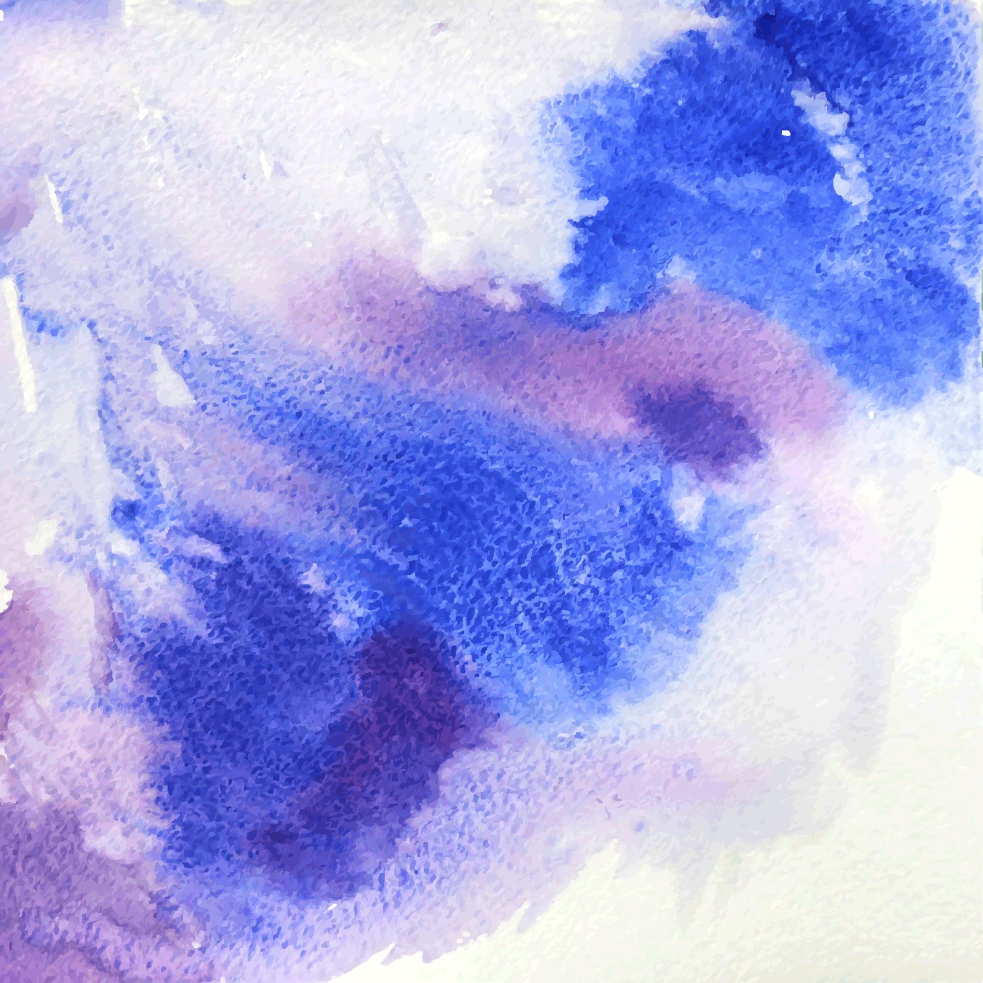 Watercolor Spill — sky blue AirPods skin