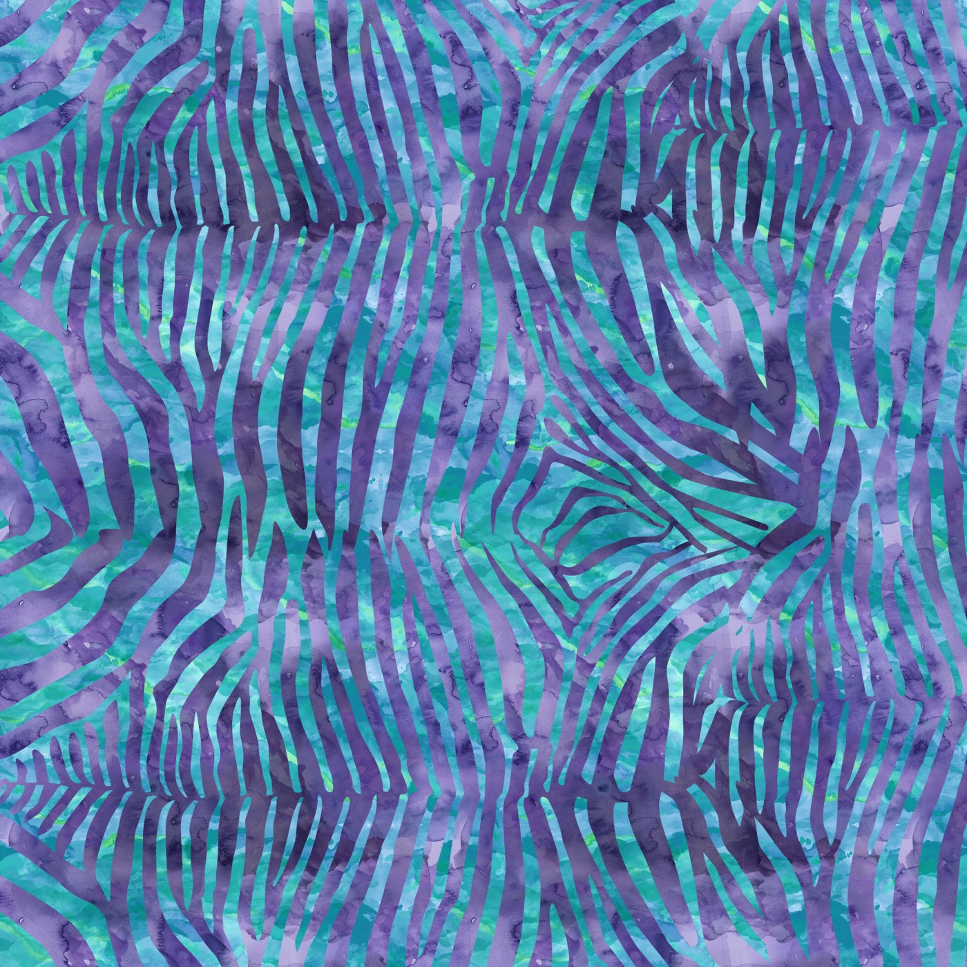 Watercolor Zebra Stripes — purple MagicBand skin