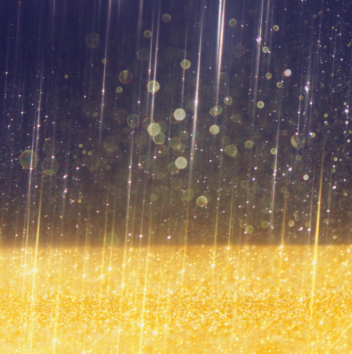 Golden Galaxy Sparkle — galaxy Kindle skin