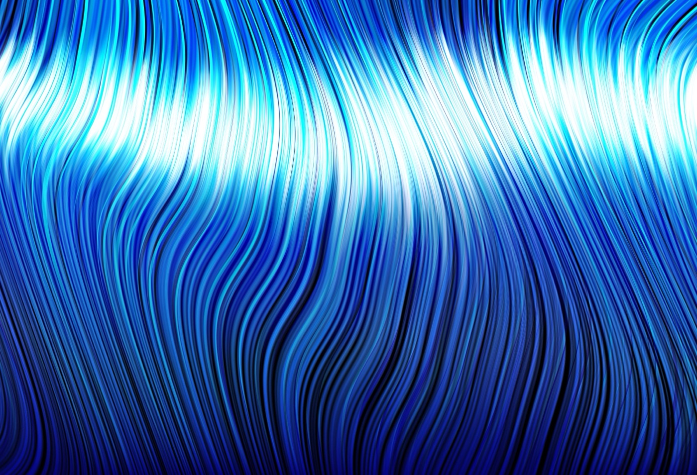Blue Vector Strands — vaporwave MagicBand skin