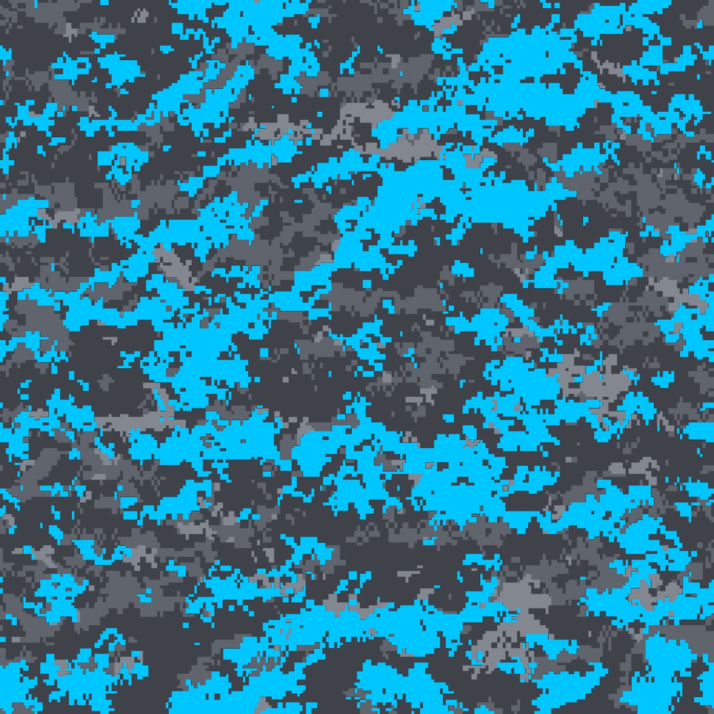 Digital Camo Blue — cyberpunk Steam Deck skin