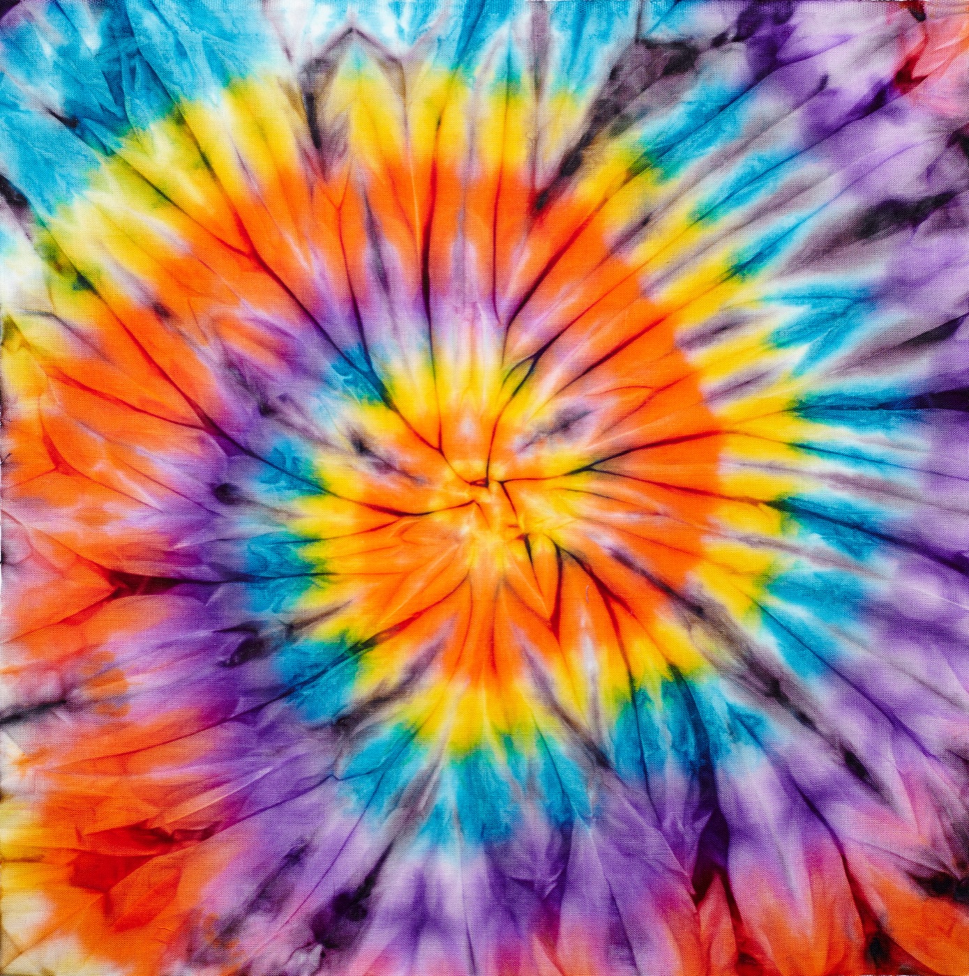 Bright Tie-Dye Swirl — tie-dye MacBook skin