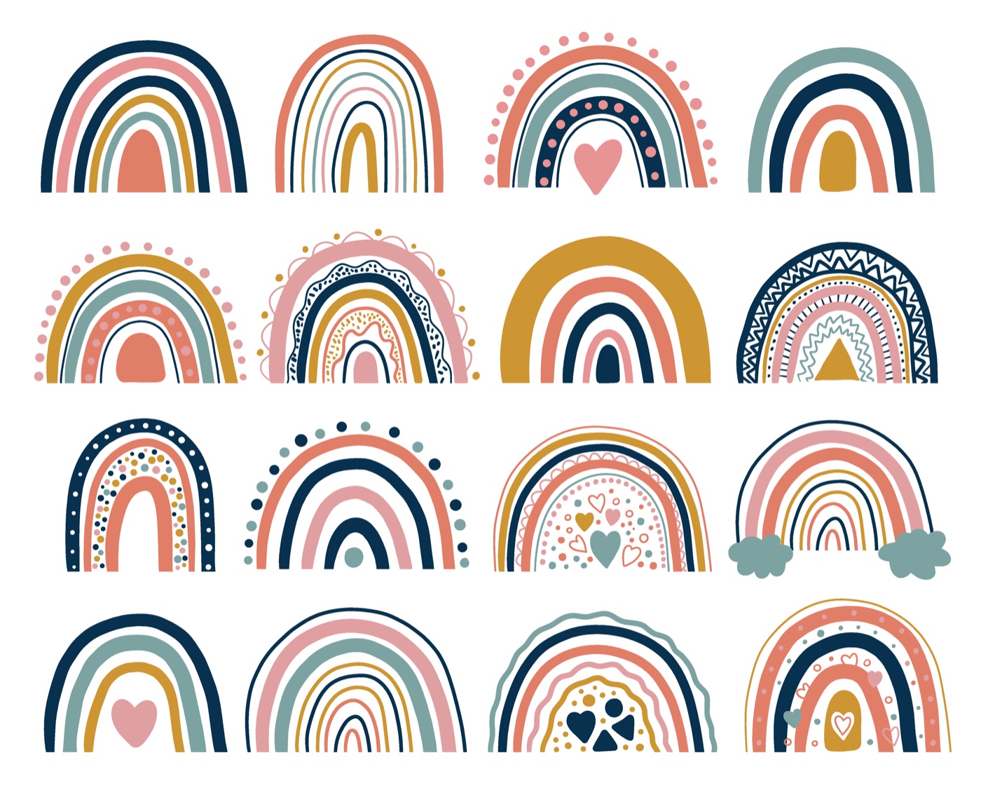 Boho Rainbow Dreams — boho iPad skin