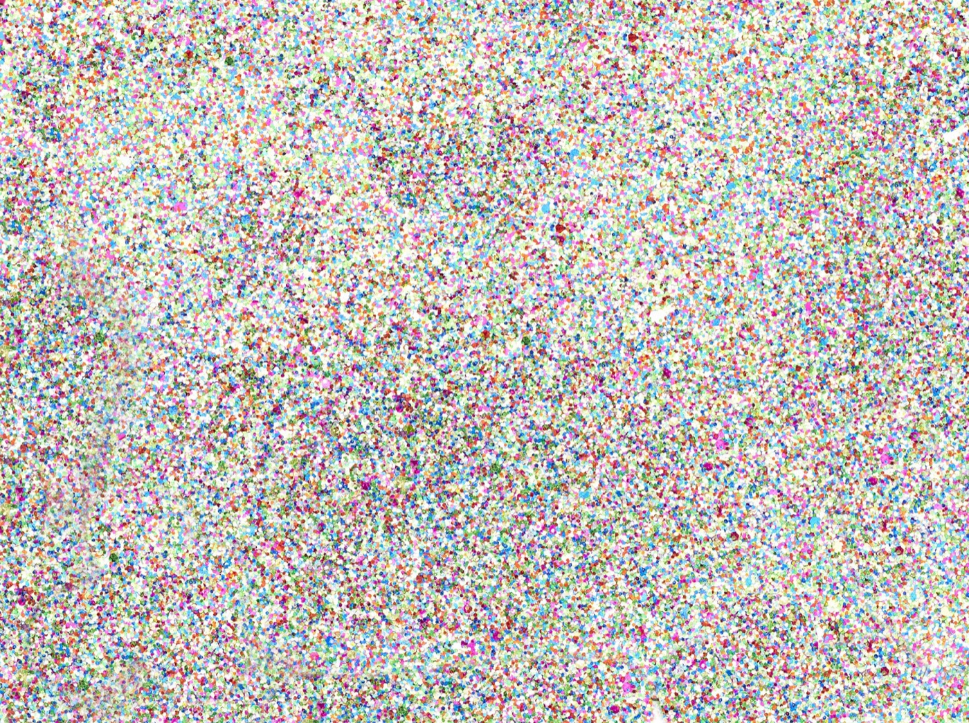 Colorful Tiny Sprinkles — white Kindle skin