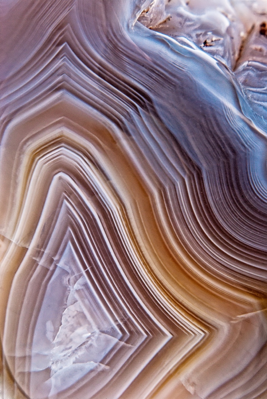 Cracked Amber Agate — marble MagicBand skin