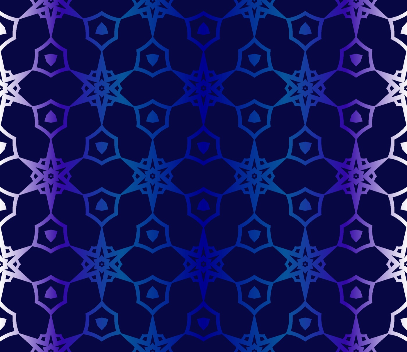 Midnight Geometric Stars — geometric Kindle skin