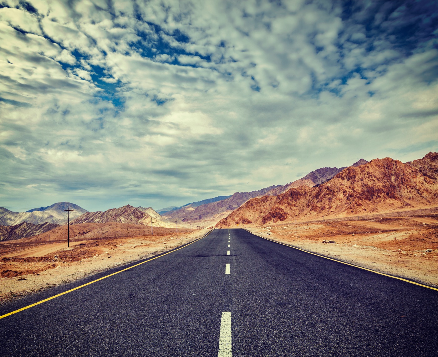 Desert Road Trip — vintage MacBook skin