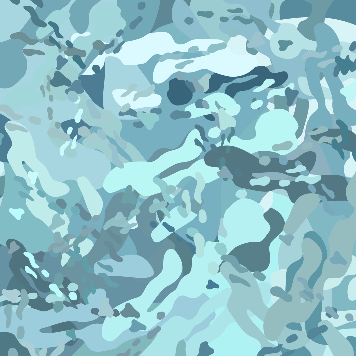 Desert Sea Camo — sky blue Steam Deck skin