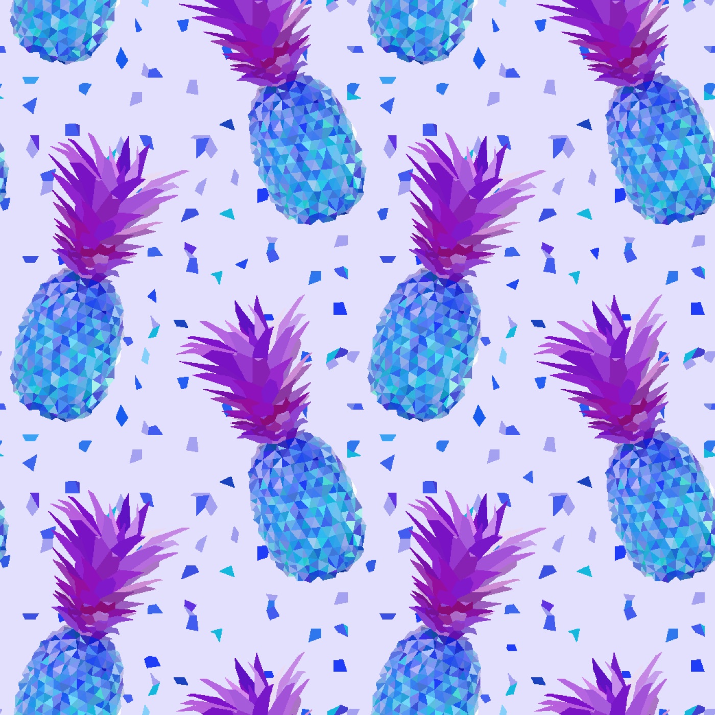 Psychedelic Pineapple Party — psychedelic MacBook skin