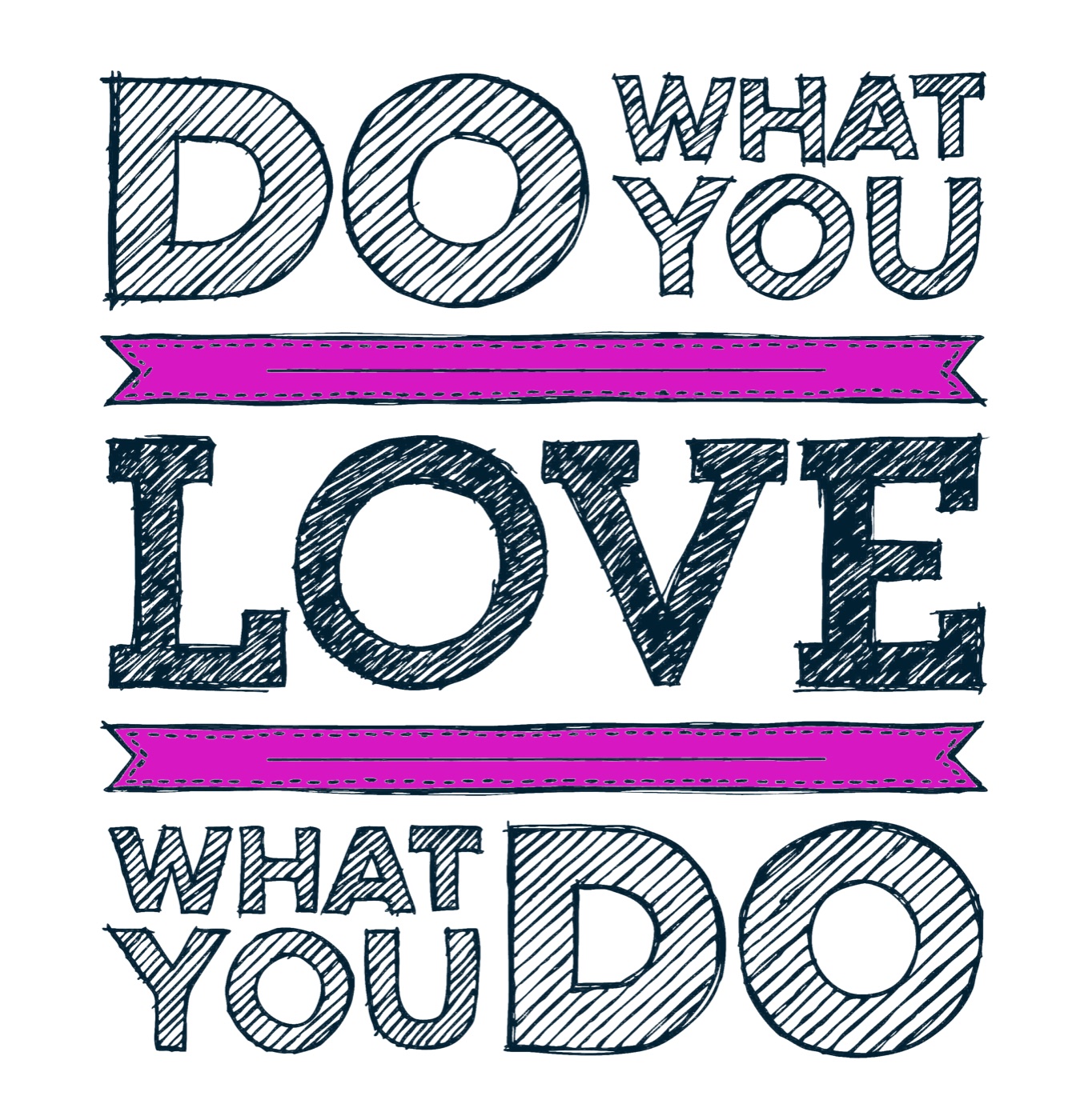 Do What You Love — retro Laptop skin
