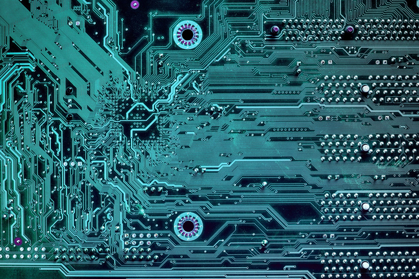 Circuit Board Matrix — cyberpunk Steam Deck skin