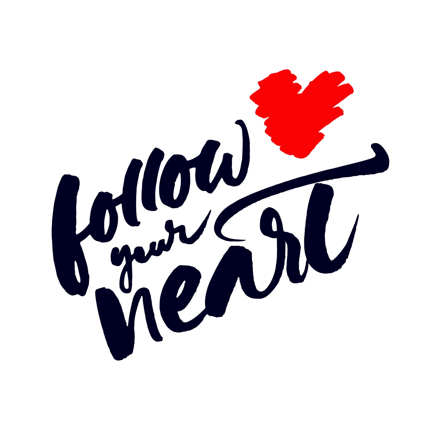 Follow Your Heart — red MagicBand skin