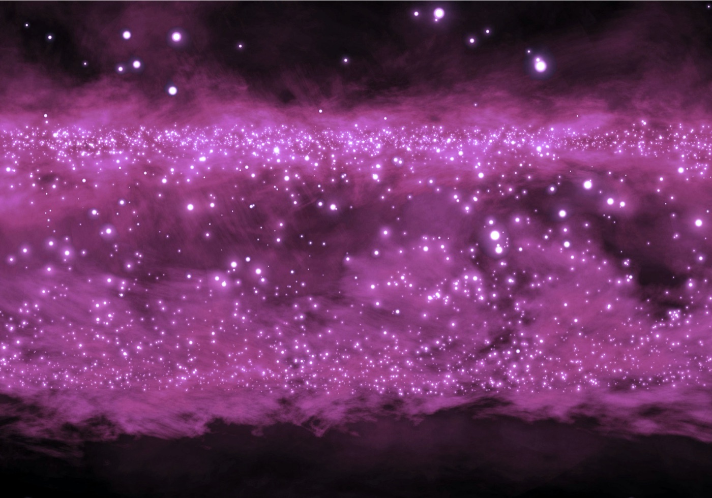 Pink Orbs of Light — psychedelic Nintendo Switch skin