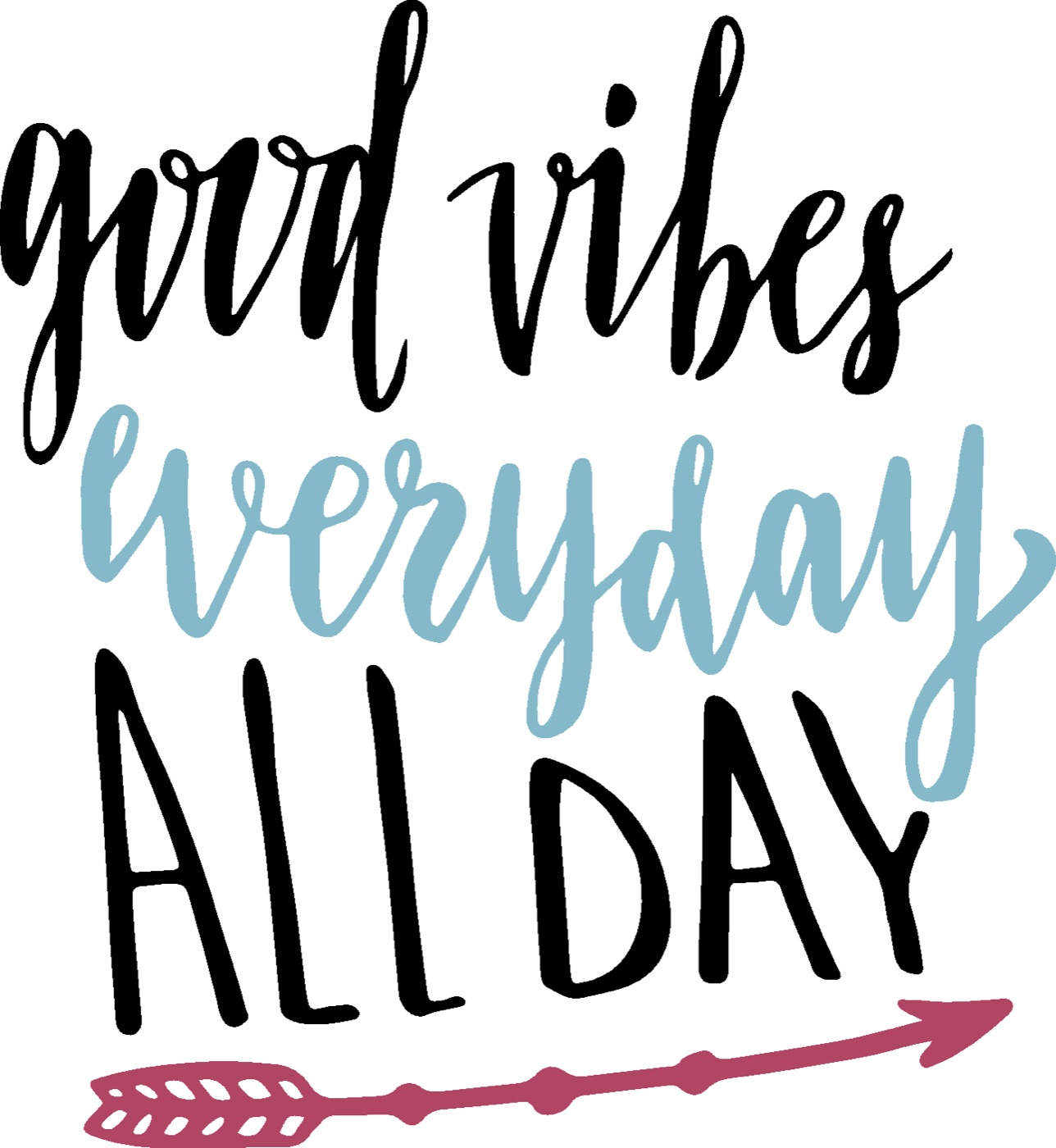 Good Vibes Everyday — boho AirPods skin