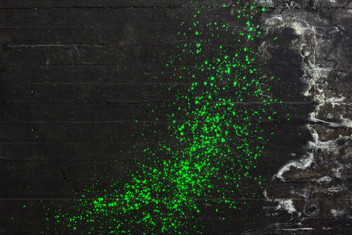 Grungy Green Wood — emerald green MacBook skin