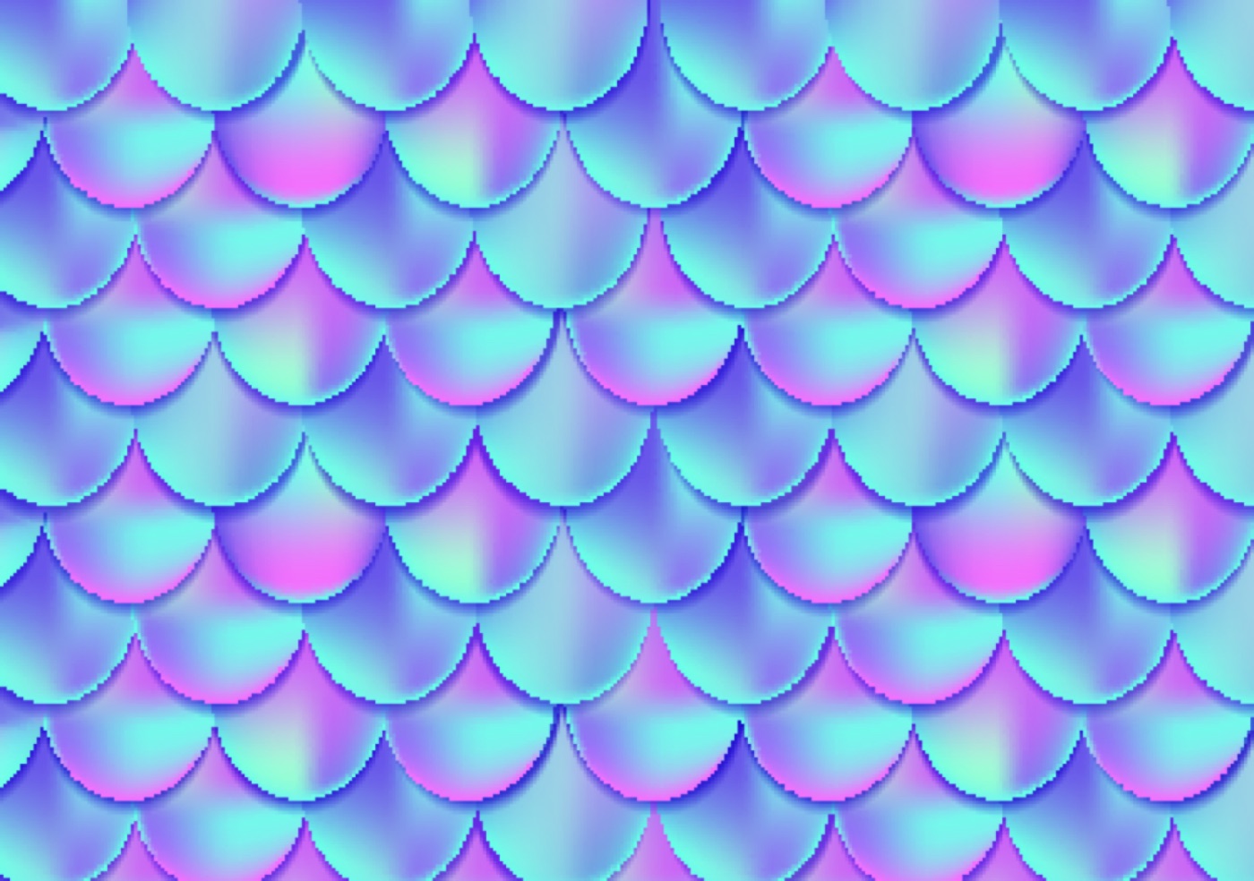 Holographic Mermaid Scales — lavender Kindle skin