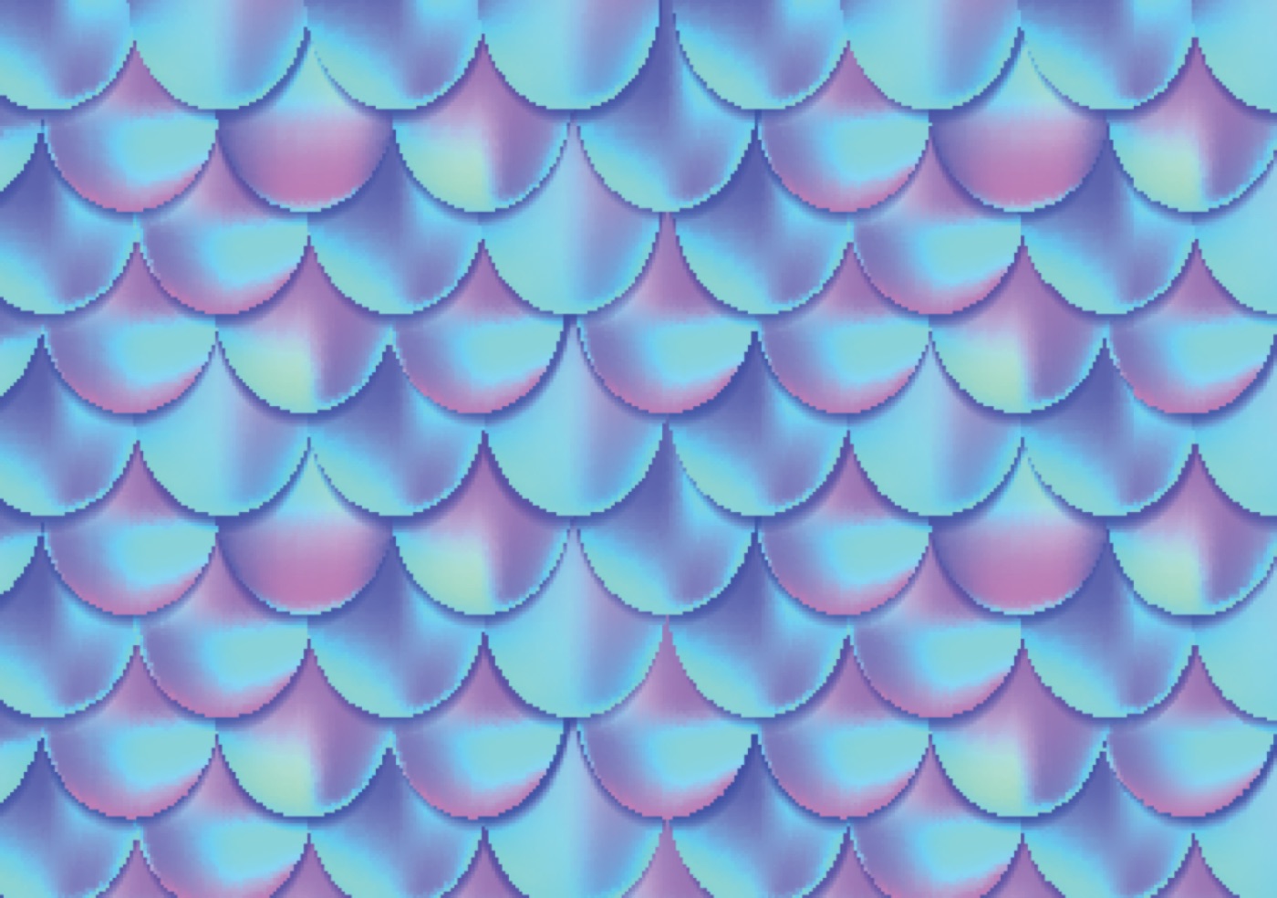 Holographic Mermaid Scales — lavender Apple Watch skin