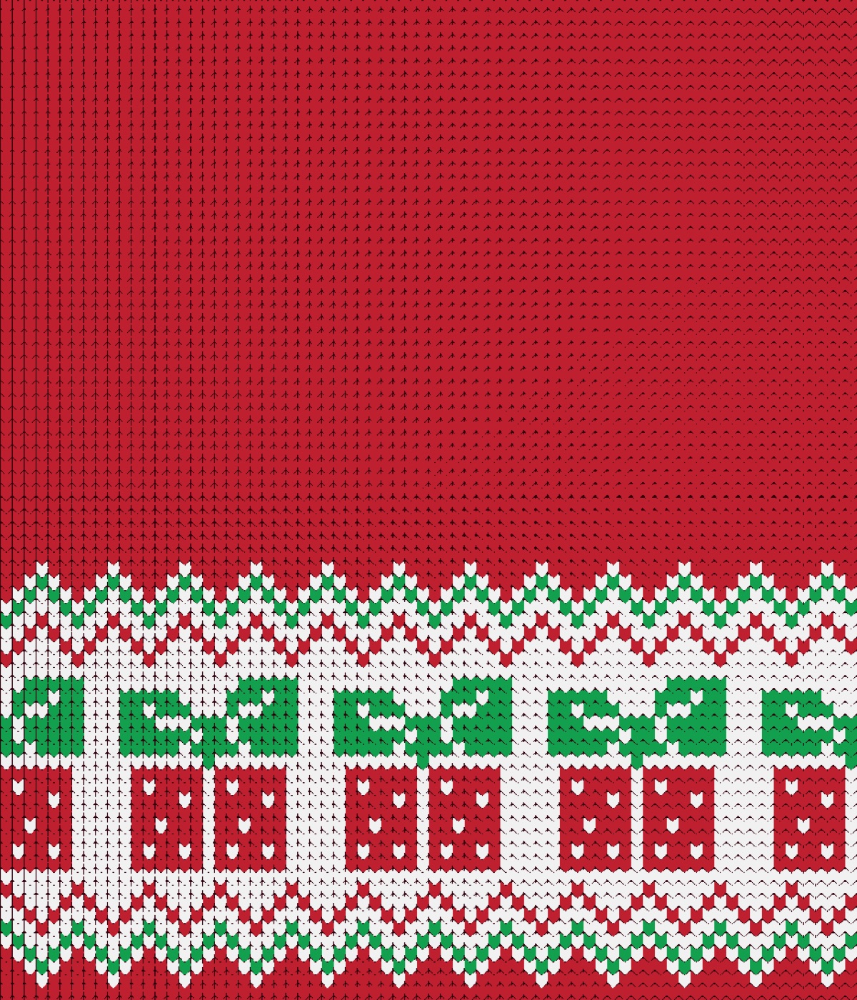 Knitted Holiday Presents — retro Kindle skin