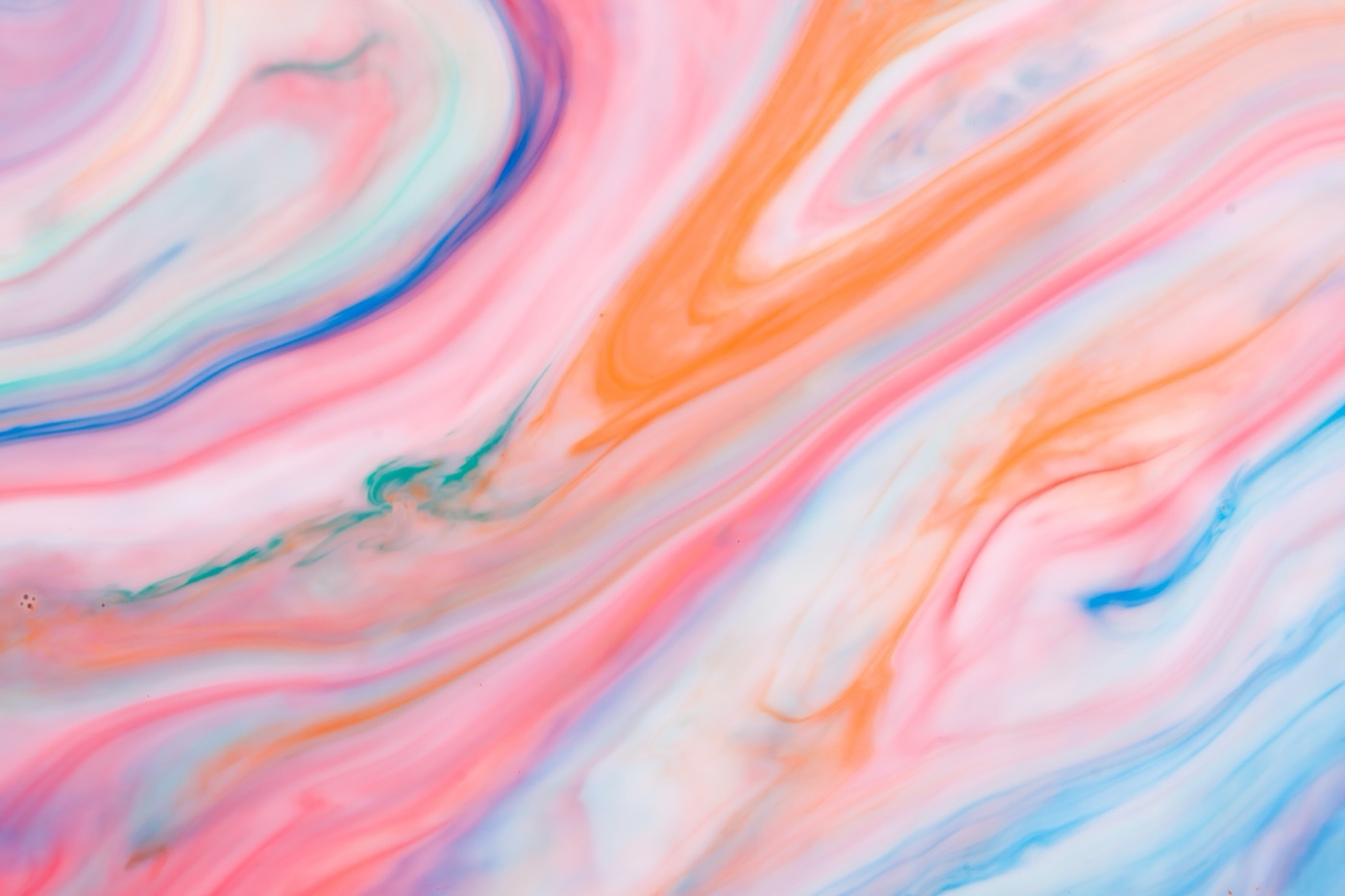 Magical Coral Marble — coral MacBook skin