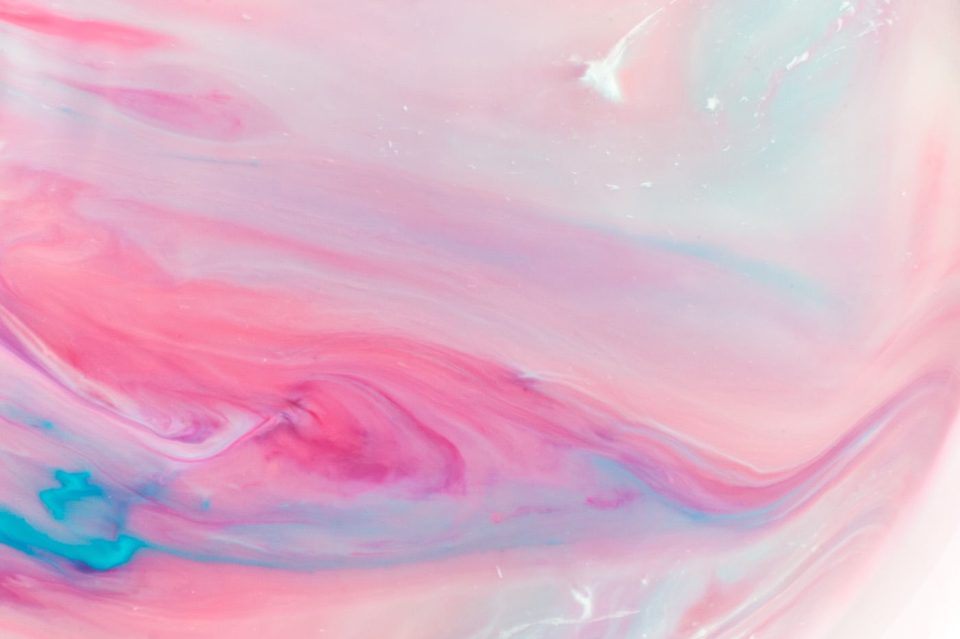 Pink Paradise Marble — sky blue Steam Deck skin