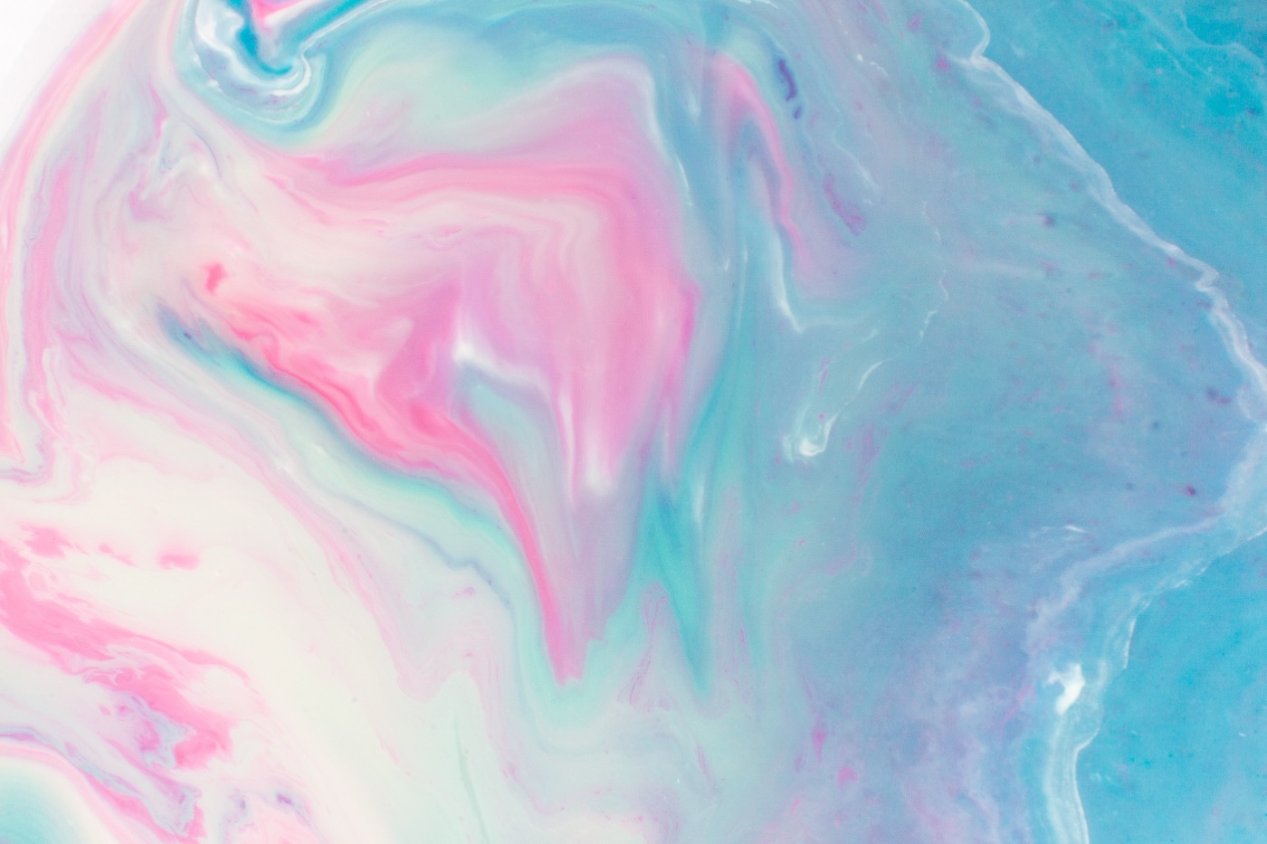 Marbleized Pink Paradise — pastel Steam Deck skin