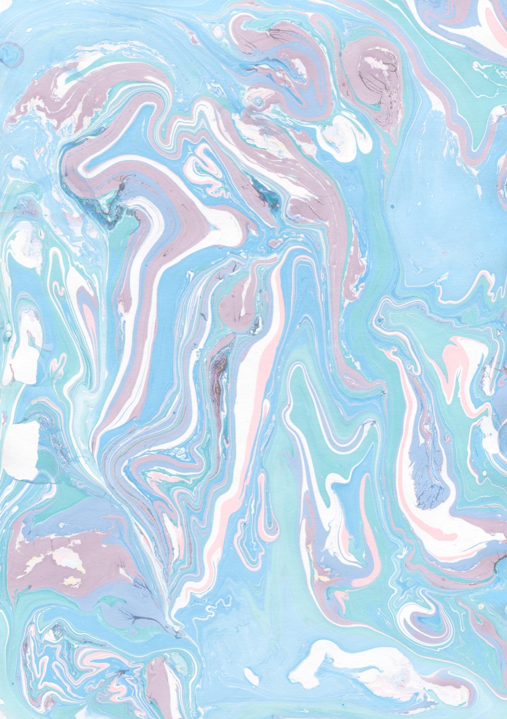 Soft Marble Swirl — marble MacBook skin