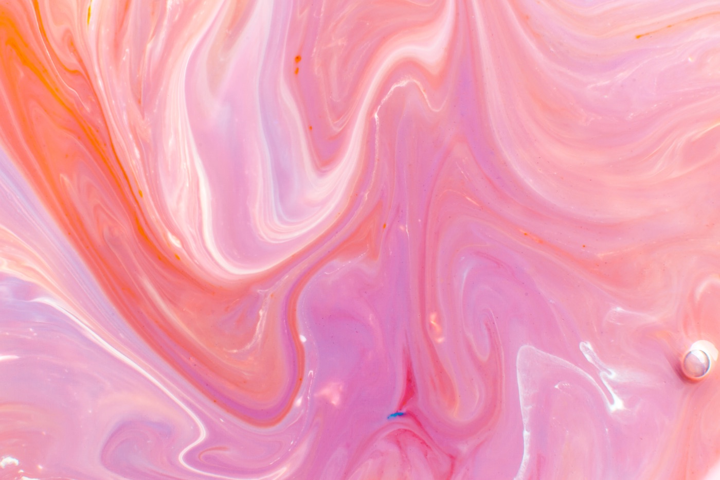 Pink Paradise Marble — orange Apple Watch skin
