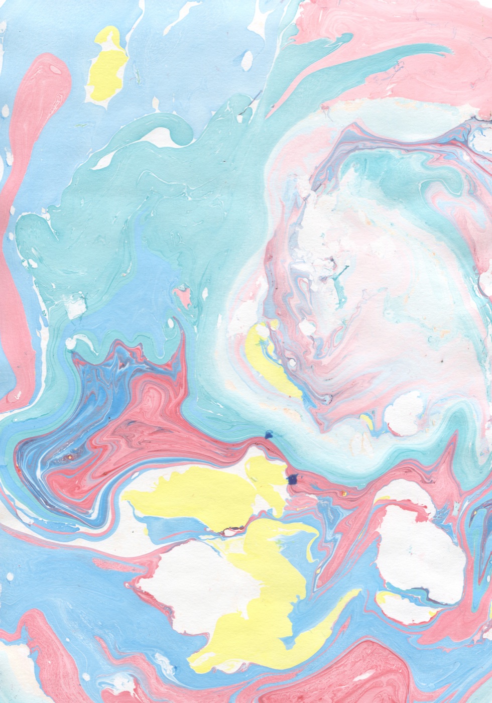 Swirling Cotton Candy — abstract paint Xbox skin