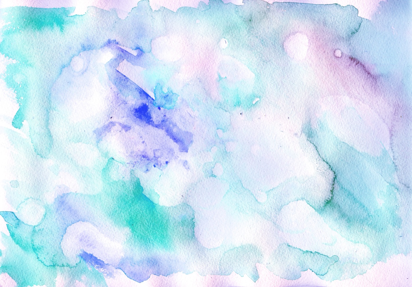 Absorbed Watercolor Texture — pastel MacBook skin