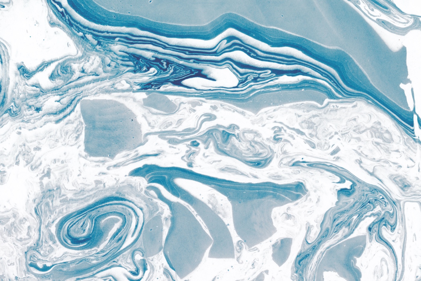 Blue Marble Swirl — sky blue Steam Deck skin