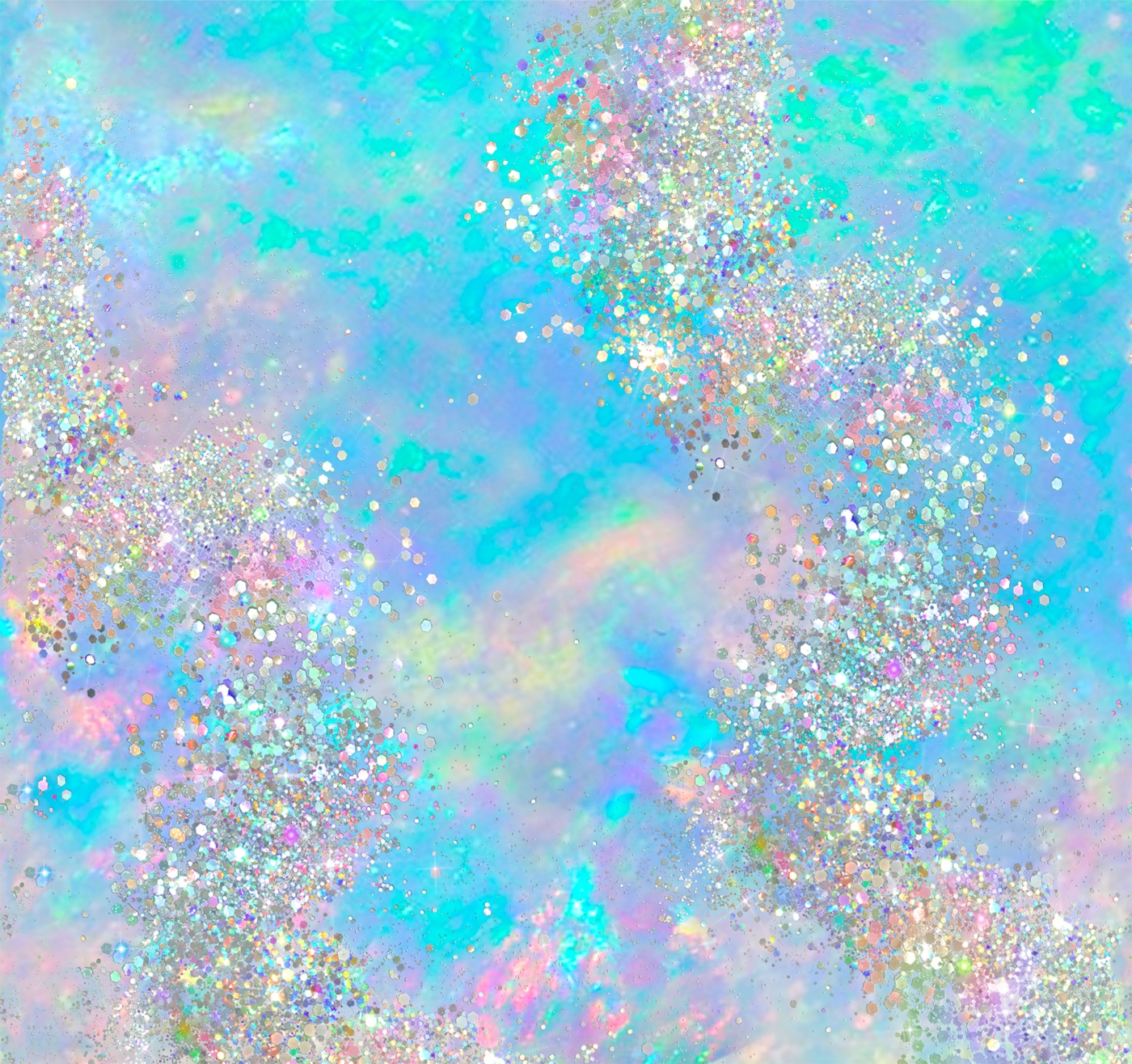 Opal Glitter Swirl — glitter Kindle skin