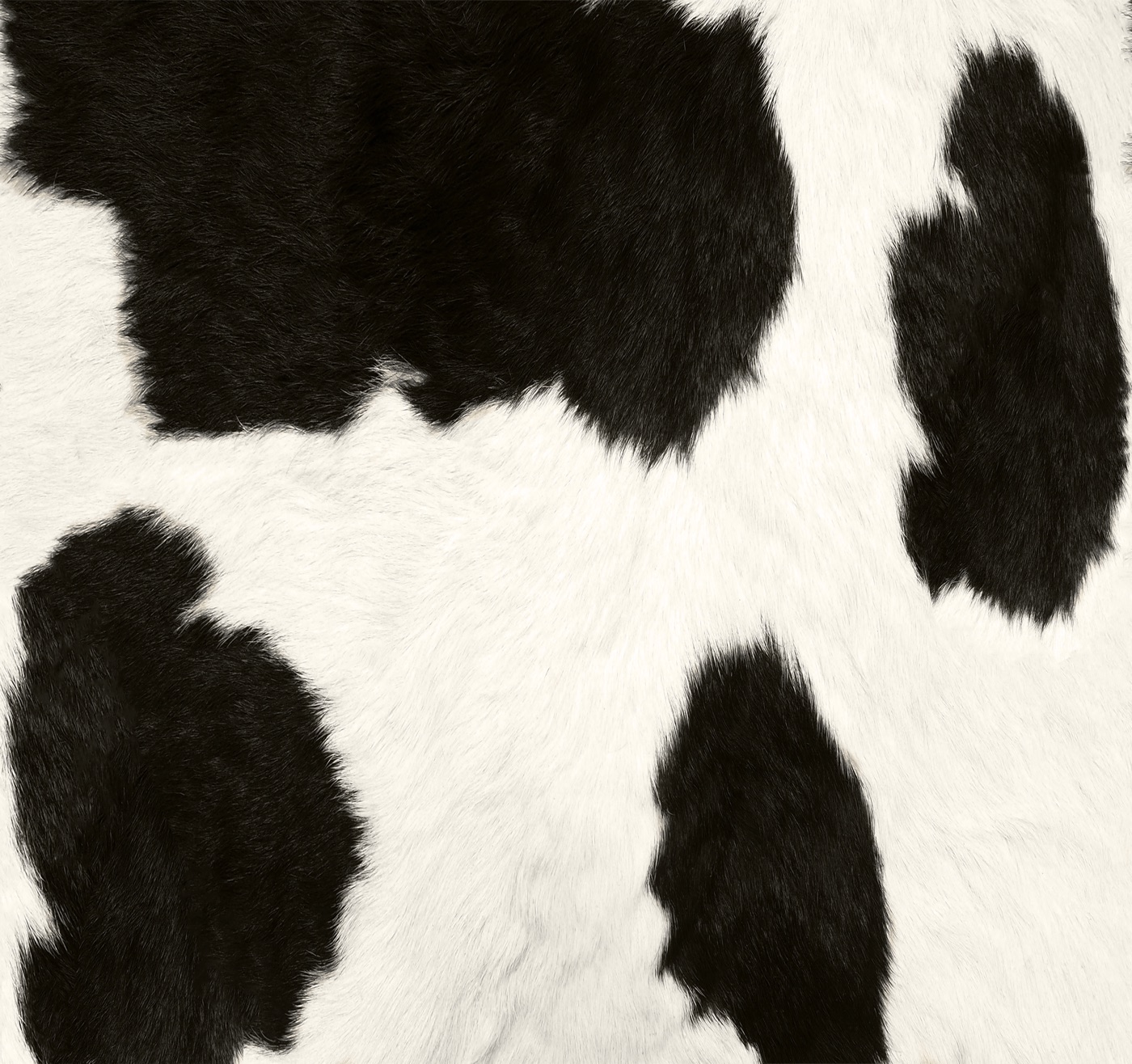 Modern Cowhide Chic — black Apple Watch skin