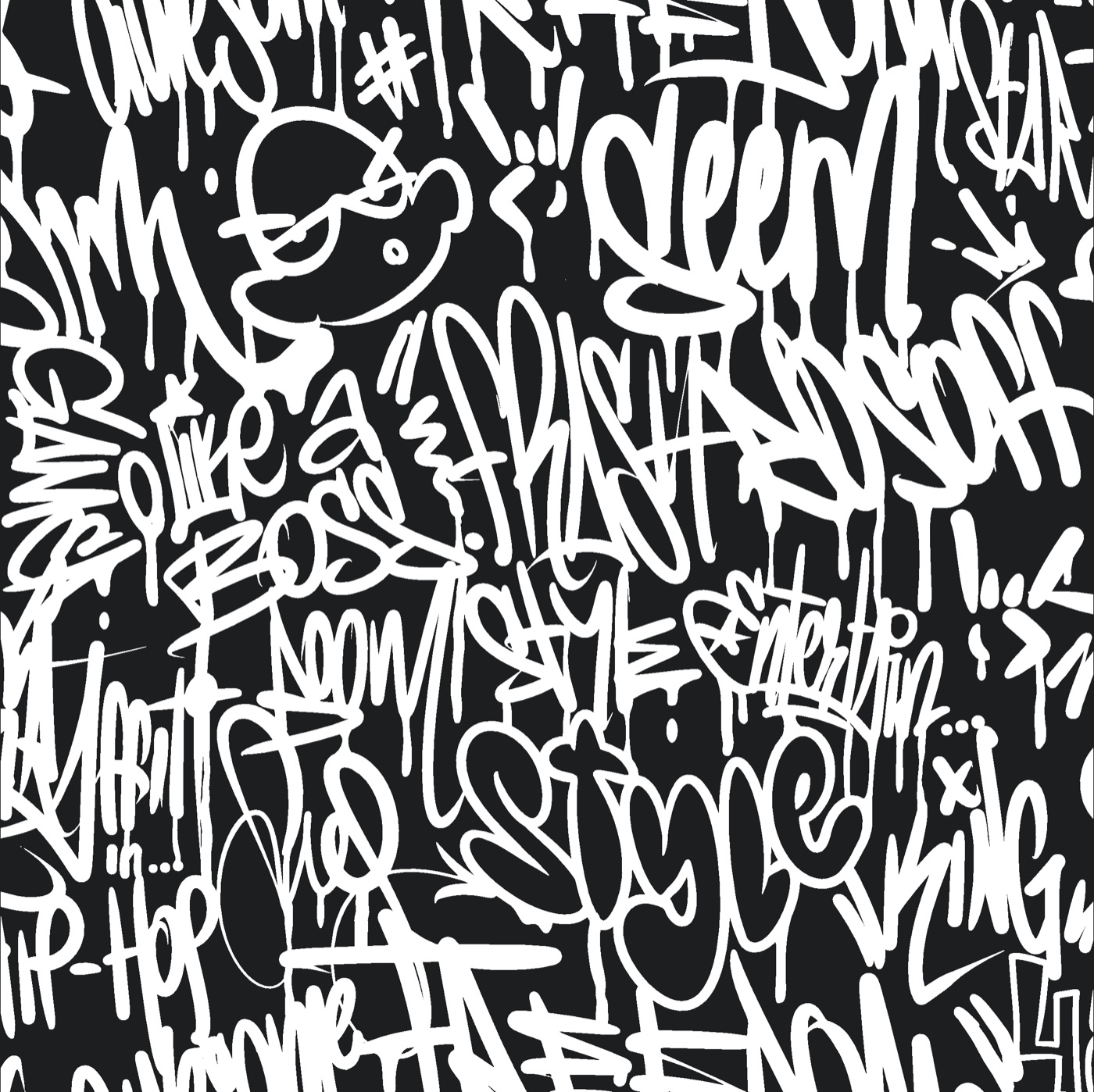 Modern Graffiti Art — maximalist Samsung Galaxy skin