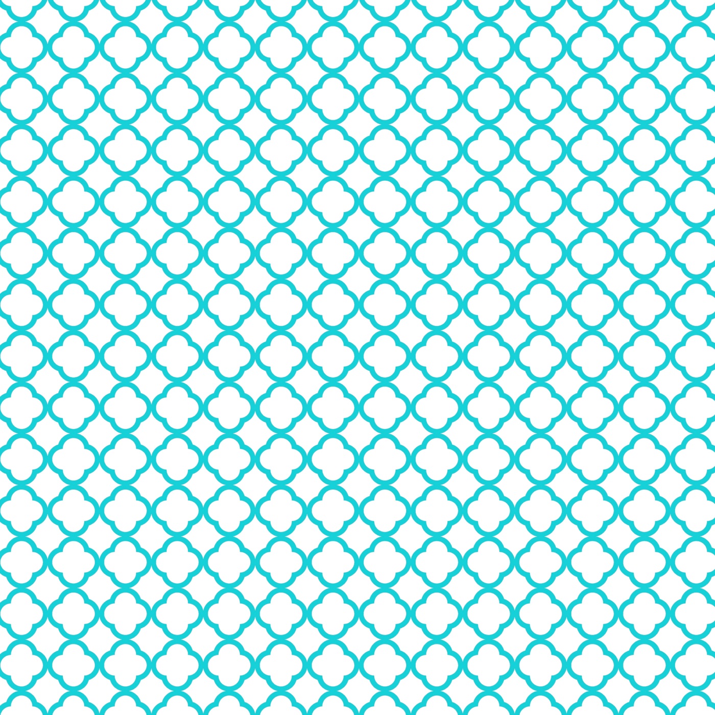 Moroccan Teal Lattice — geometric Kindle skin