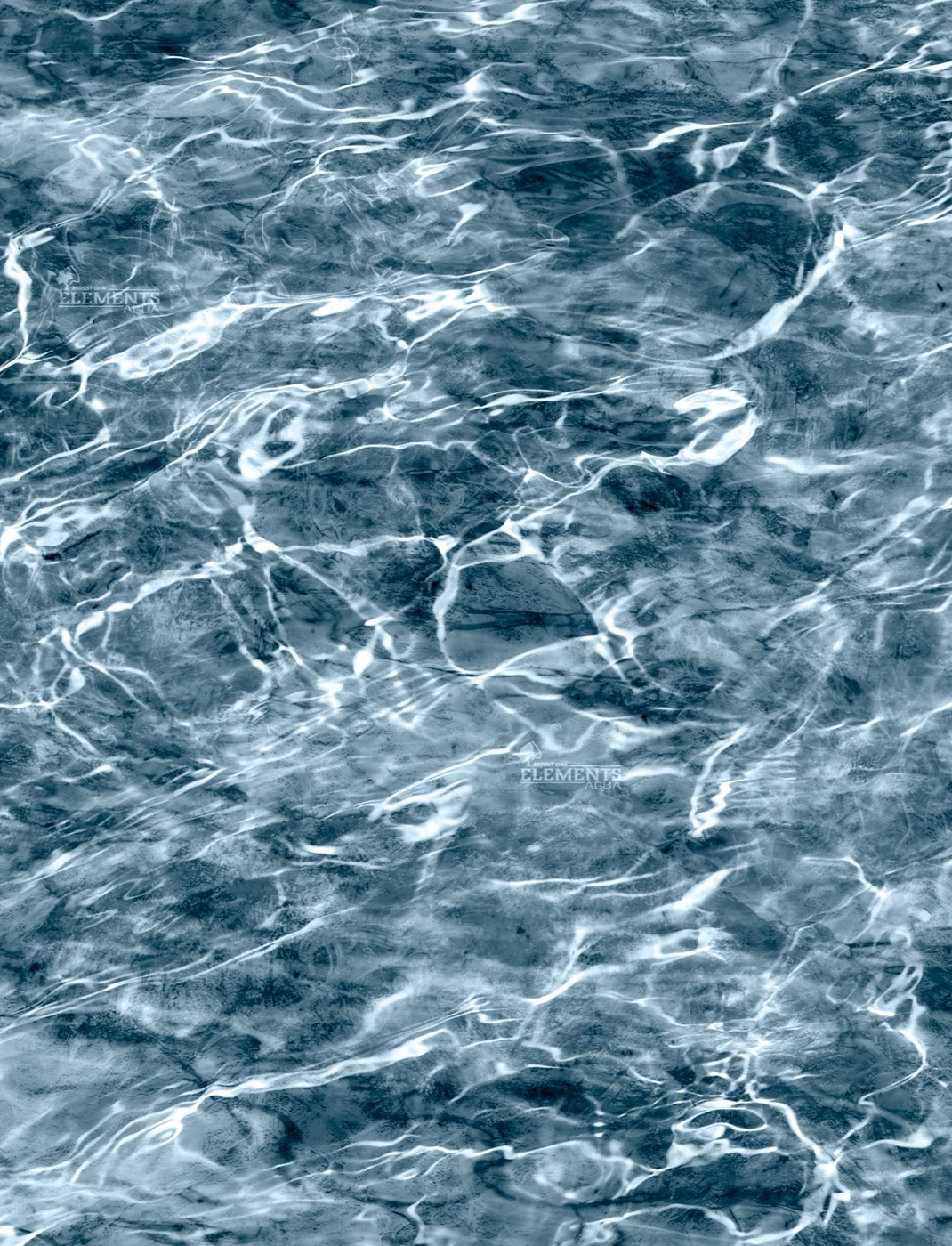 Oceanic Water Ripples — sky blue iPhone skin