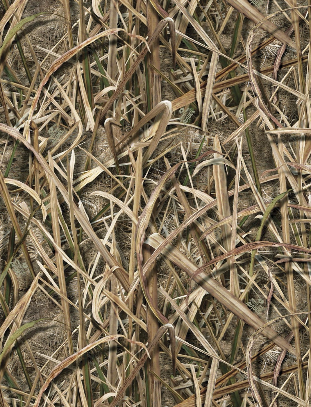 Shadow Grass Blades — sage green iPhone skin